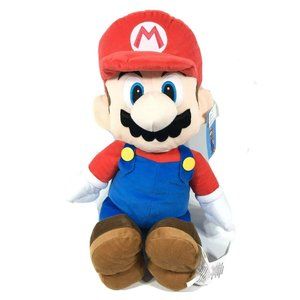Nintendo Super Mario Throw Pillow Character Plush 22 Inch